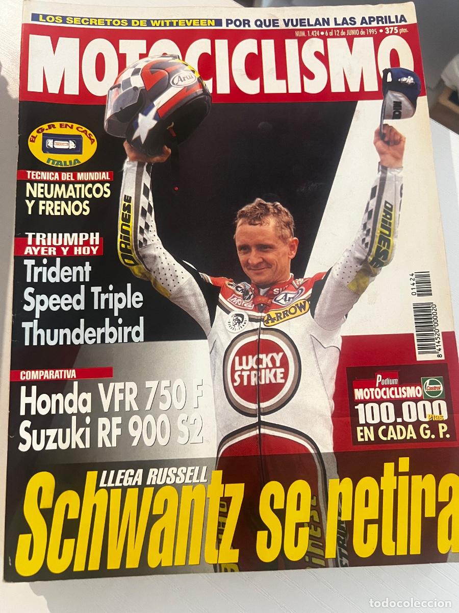 Coches y Motocicletas: MOTOCICLISMO. N&ordm; 1424. JUN 1995. COPA DUCATI MOTOCICLISMO. TRIAL INDOOR DE MADRID. HONDA VFR. LEER