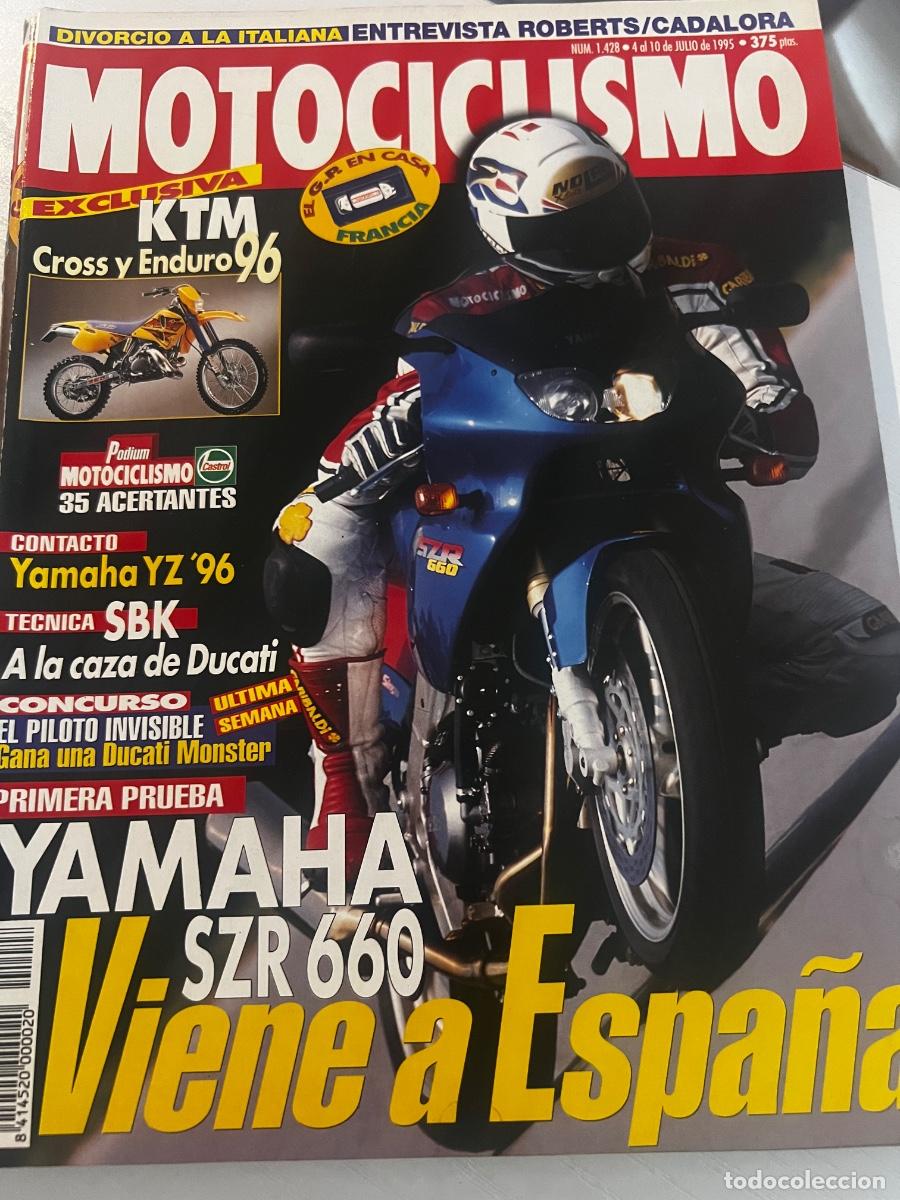 Coches y Motocicletas: MOTOCICLISMO. N&deg; 1428. JULIO 1995. YAMAHA SZR 660 VIENE A ESPA&Ntilde;A. A LA CAZA DE DUCATI. LEER