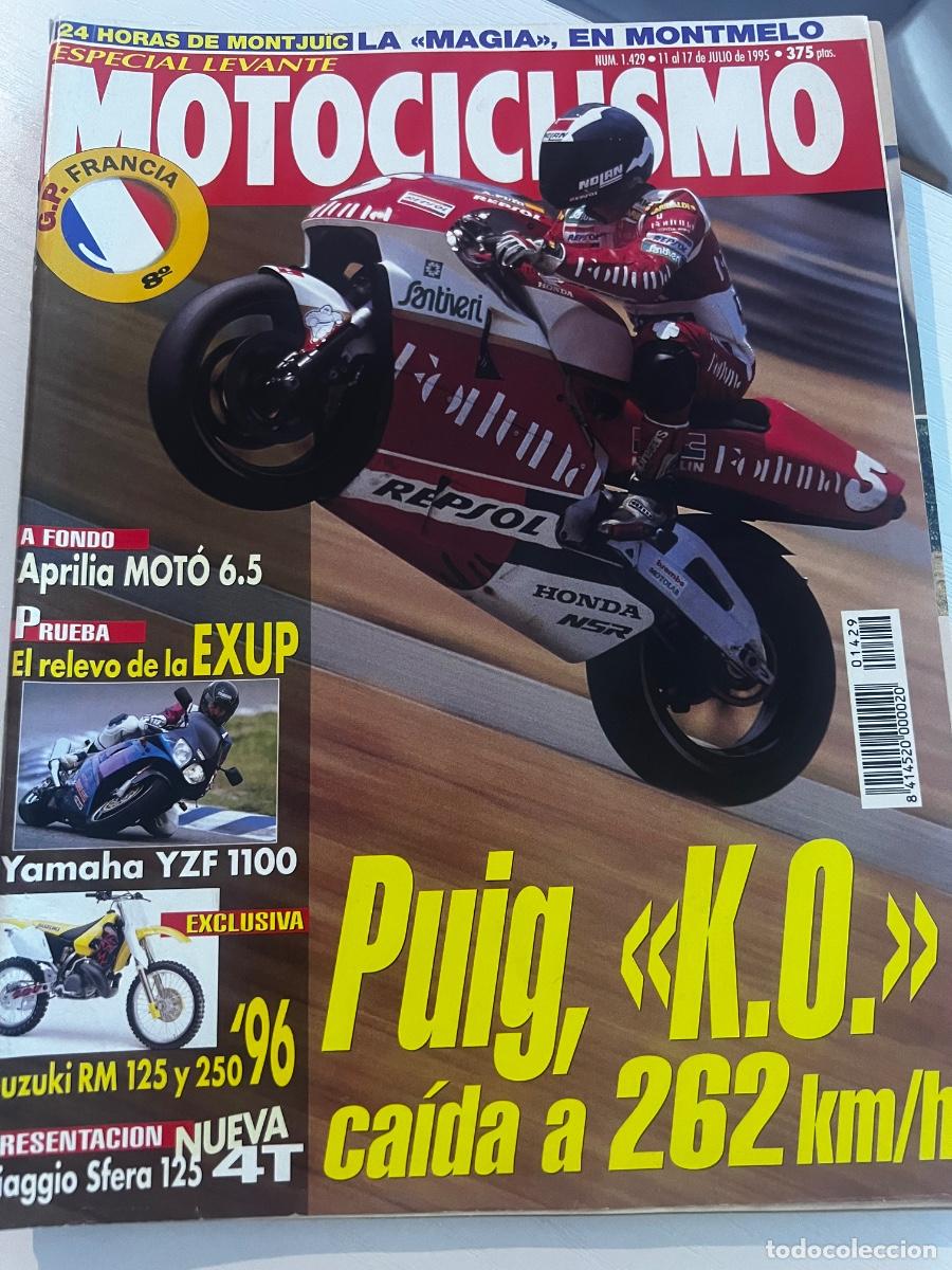 Coches y Motocicletas: MOTOCICLISMO. N&ordm; 1429. JUL 1995. PRUEBA: YAMAHA YZF 1100. G.P. DE FRANCIA. PRUEBA DEL MUNDIAL. LEER