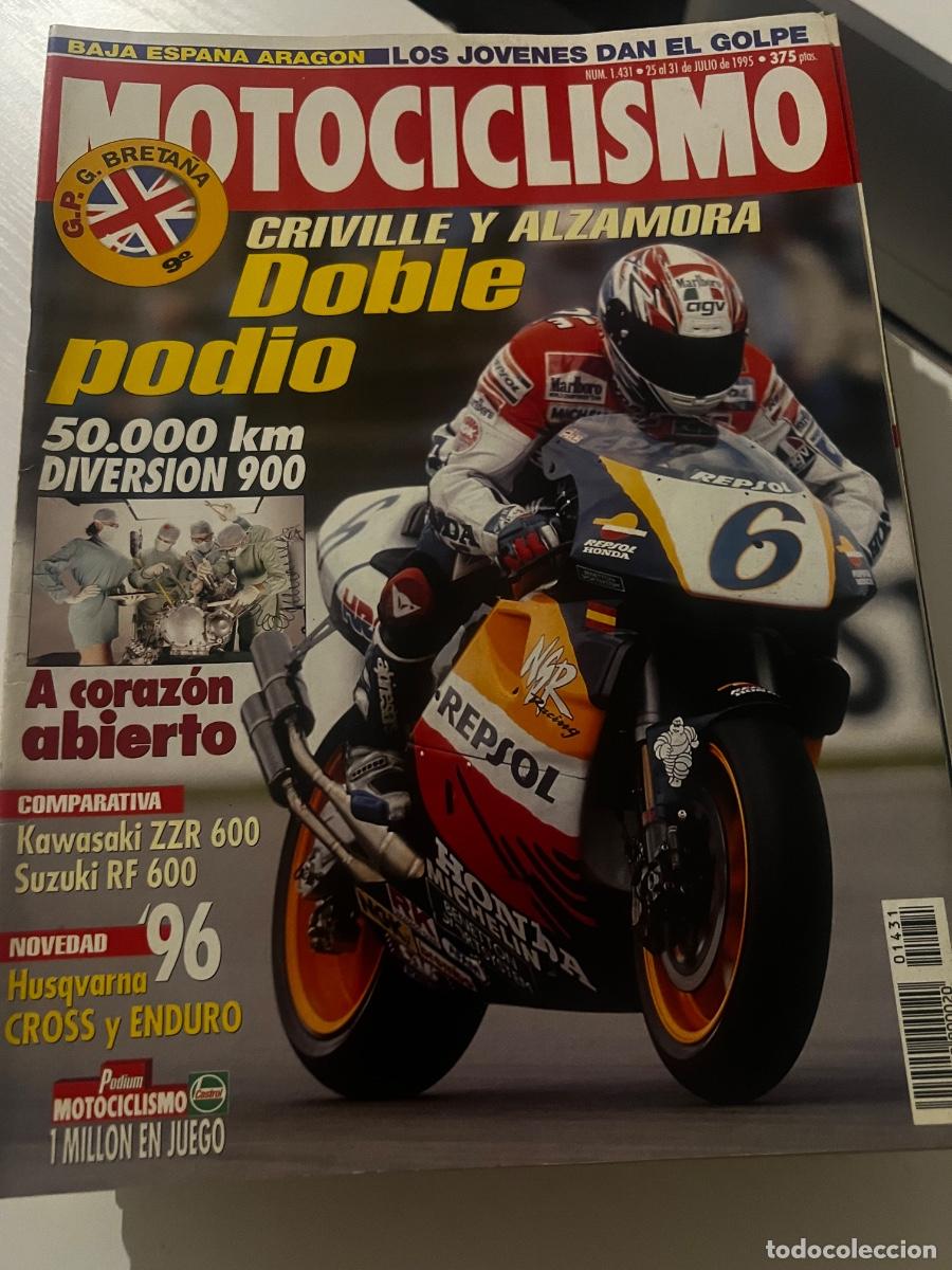 Coches y Motocicletas: MOTOCICLISMO. N&deg; 1431. JULIO 1995. CRIVILLE Y ALZAMORA DOBLE PODIUM. LOS J&Oacute;VENES DAN EL GOLPE. LEER