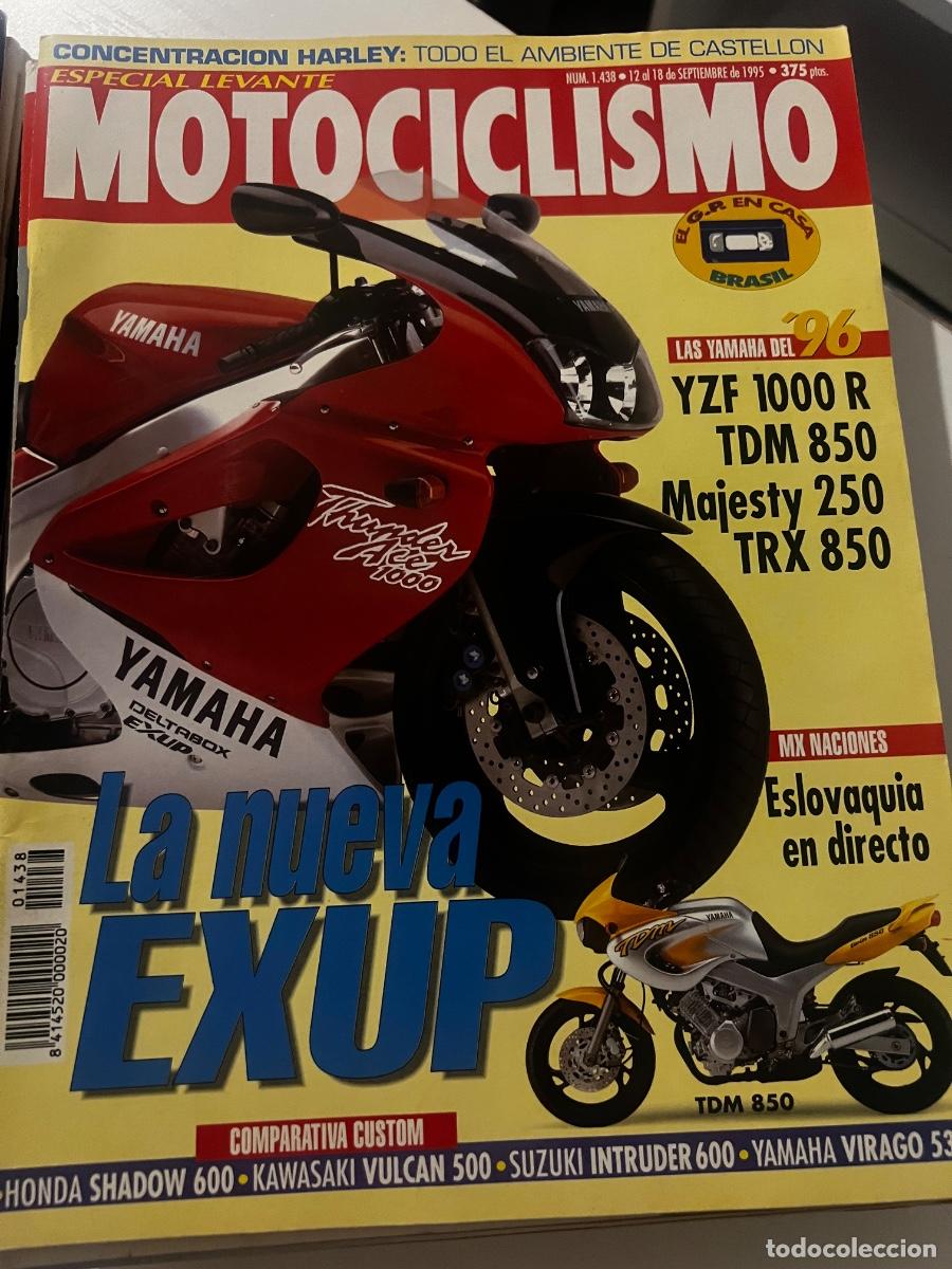 Coches y Motocicletas: MOTOCICLISMO. N&deg; 1438. SEPTIEMBRE 1995. LA NUEVA EXUP. CONCENTRACI&Oacute;N HARLEY. YZF 1000 R. LEER