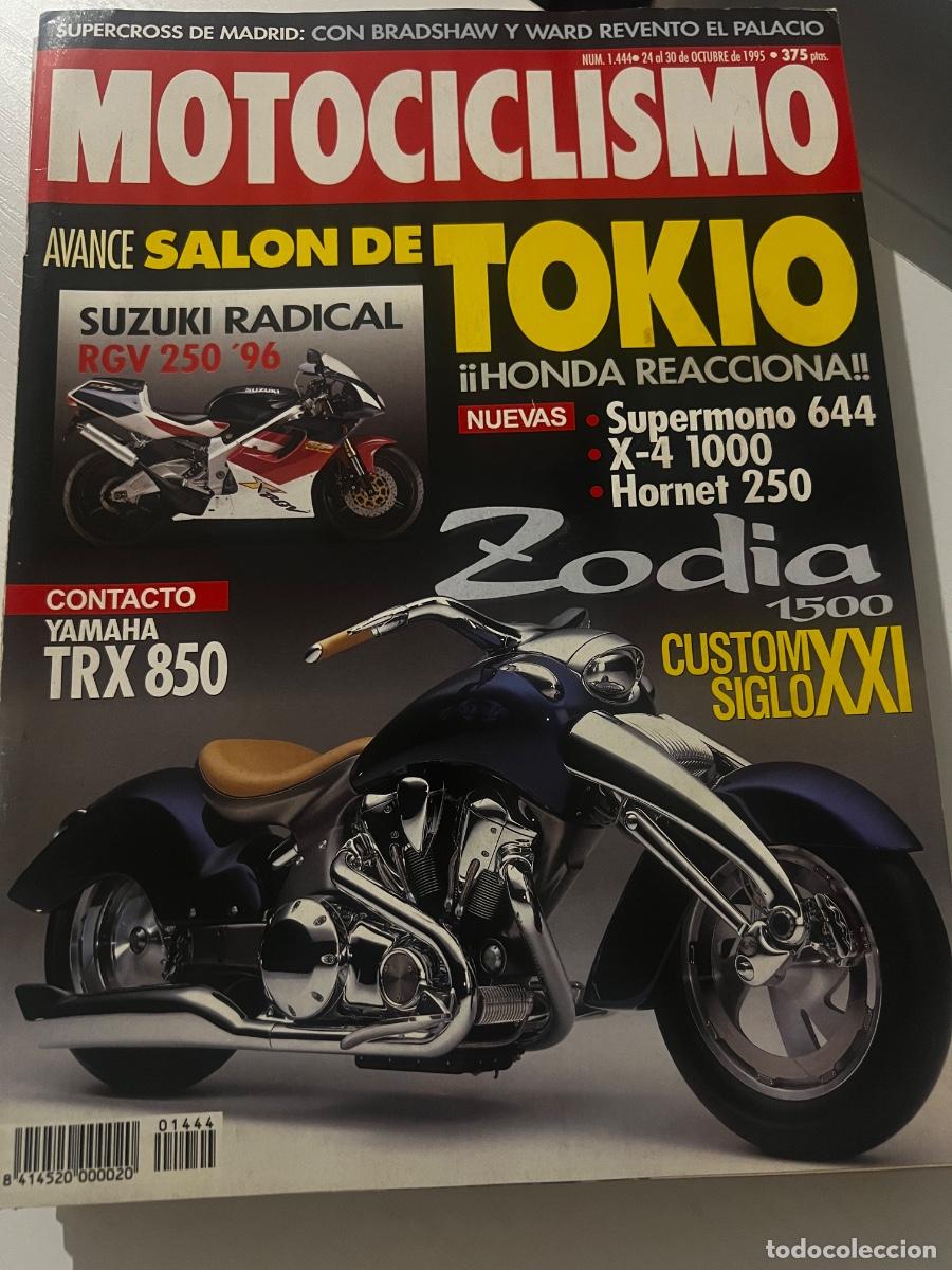 Coches y Motocicletas: MOTOCICLISMO. N&deg; 1444. OCTUBRE 1995. SAL&Oacute;N DE TOKIO. YAMAHA TRX 850. CUSTOM SIGLO XXI. LEER