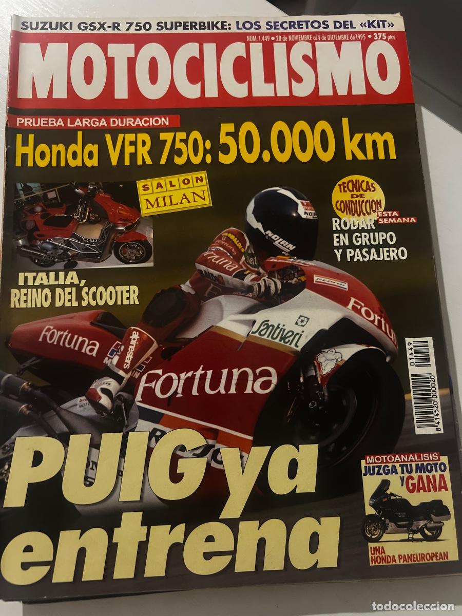 Coches y Motocicletas: MOTOCICLISMO. N&deg; 1449. DICIEMBRE 1995. PUIG YA ENTRENA. ITALIA REINO DE SCOOTER. LEER