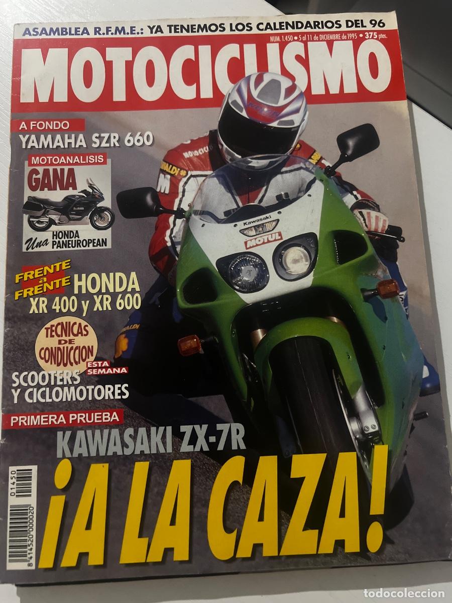 Coches y Motocicletas: MOTOCICLISMO. N&ordm; 1450. DICIEMBRE 1995. A FONDO: YAMAHA SZR 660. HONDA XR 400 Y XR 600.. LEER.