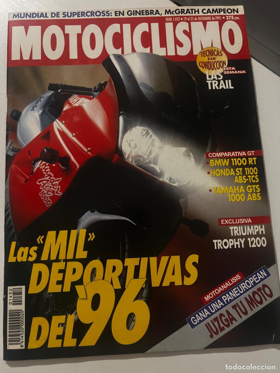 Coches y Motocicletas: MOTOCICLISMO. N&ordm; 1452. DICIEMBRE 1996. COMPARATIVAS : MW 1100 RT.. HONA ST 1100 ABS.. LEER.