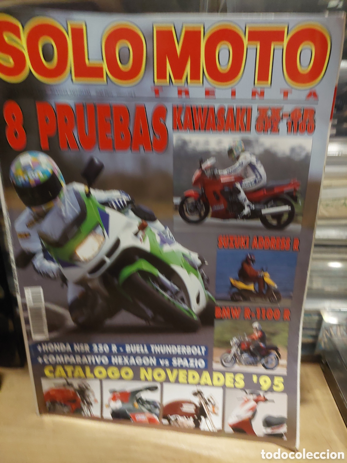 Coches y motocicletas: 1995 REVISTAS S&Oacute;LO MOTO TREINTA N&Uacute;MEROS 143/154