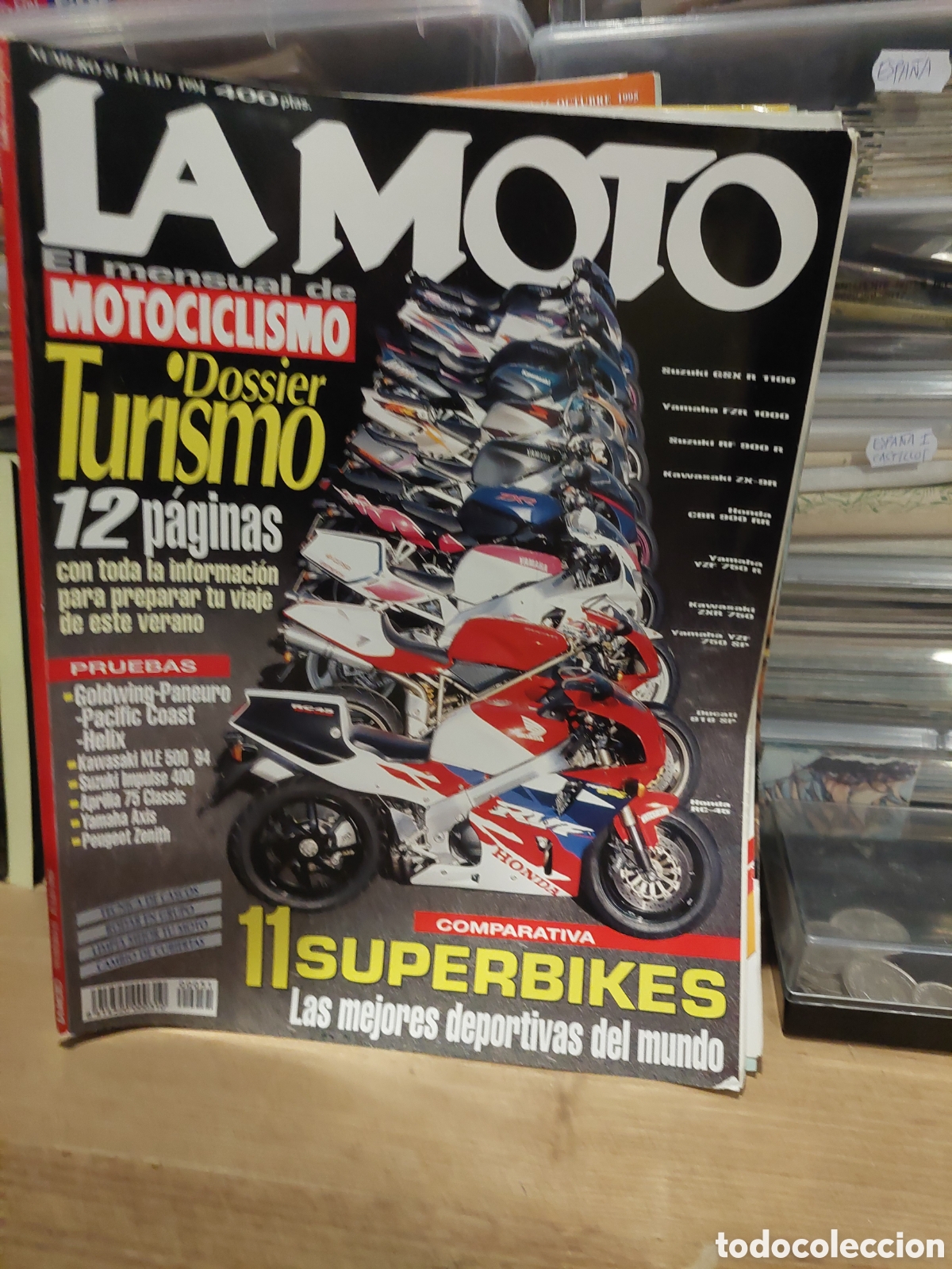 Coches y motocicletas: REVISTAS LA MOTO 1994 /1995 N&Uacute;MERO 51/66