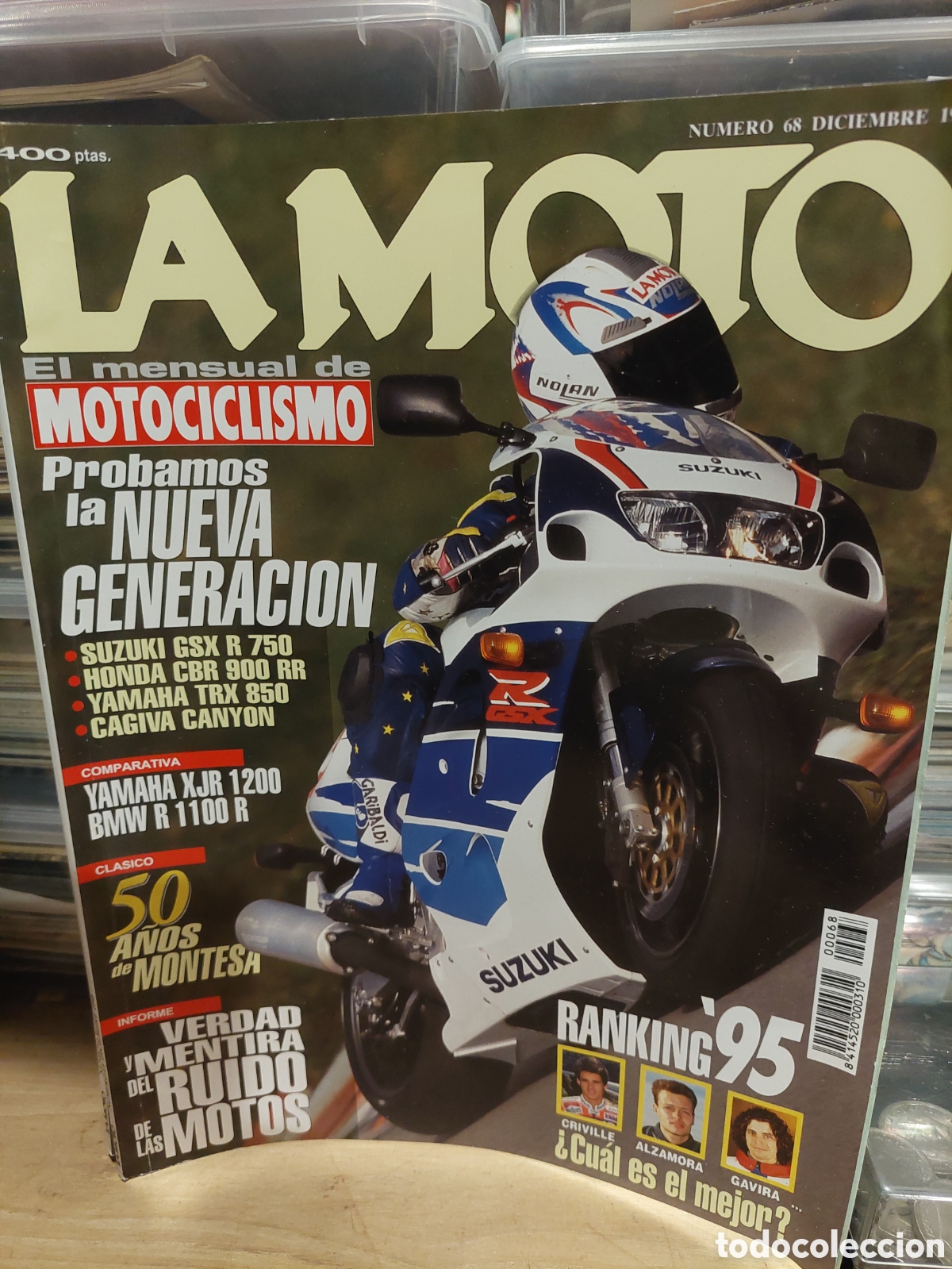 Coches y motocicletas: REVISTAS LA MOTO 1995 N&Uacute;MERO/68 /71/ 73/74/75/76 a&ntilde;o 1996