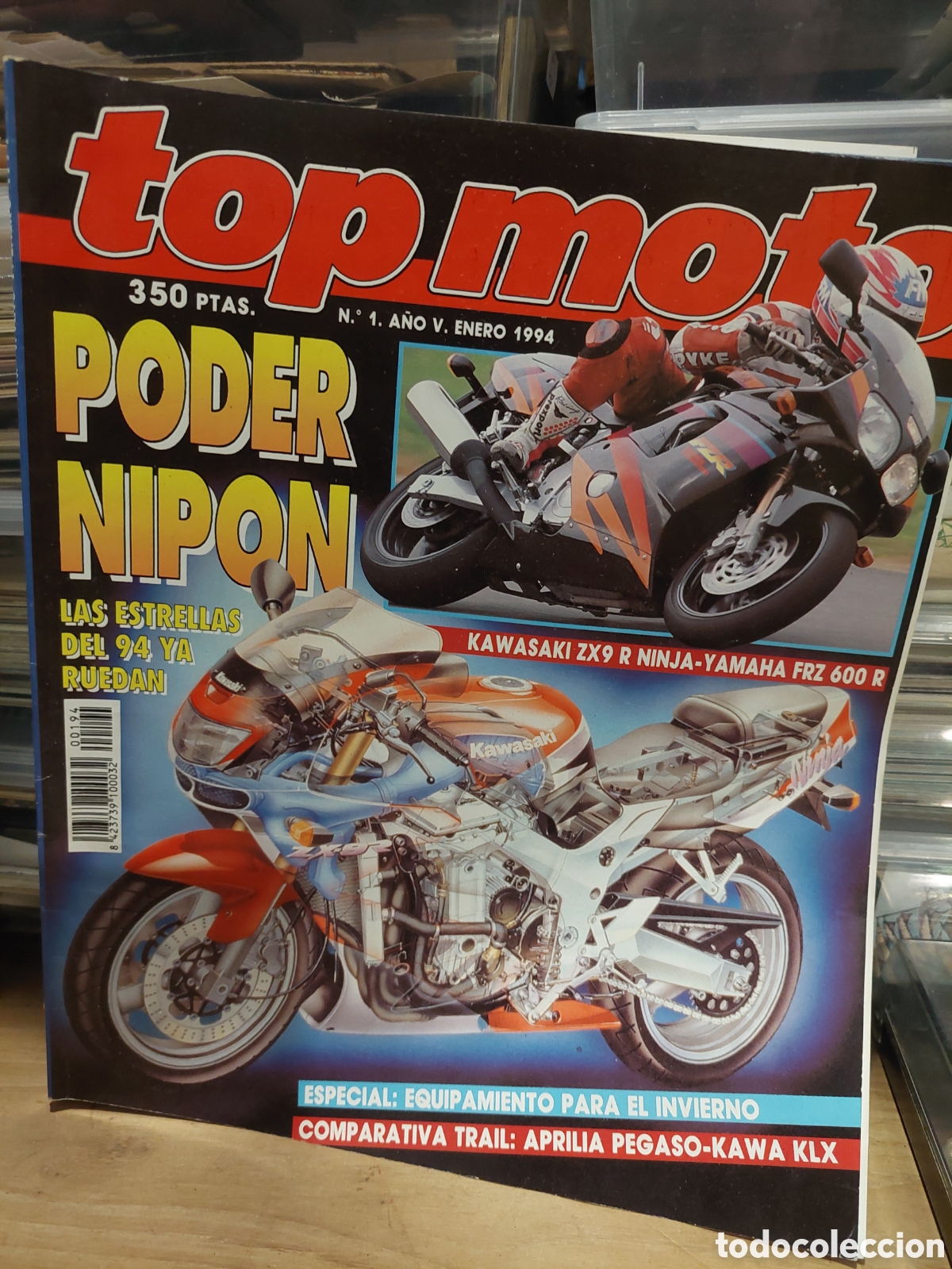 Coches y motocicletas: REVISTA TOP MOTO N&Uacute;MERO 1/7//9 1994