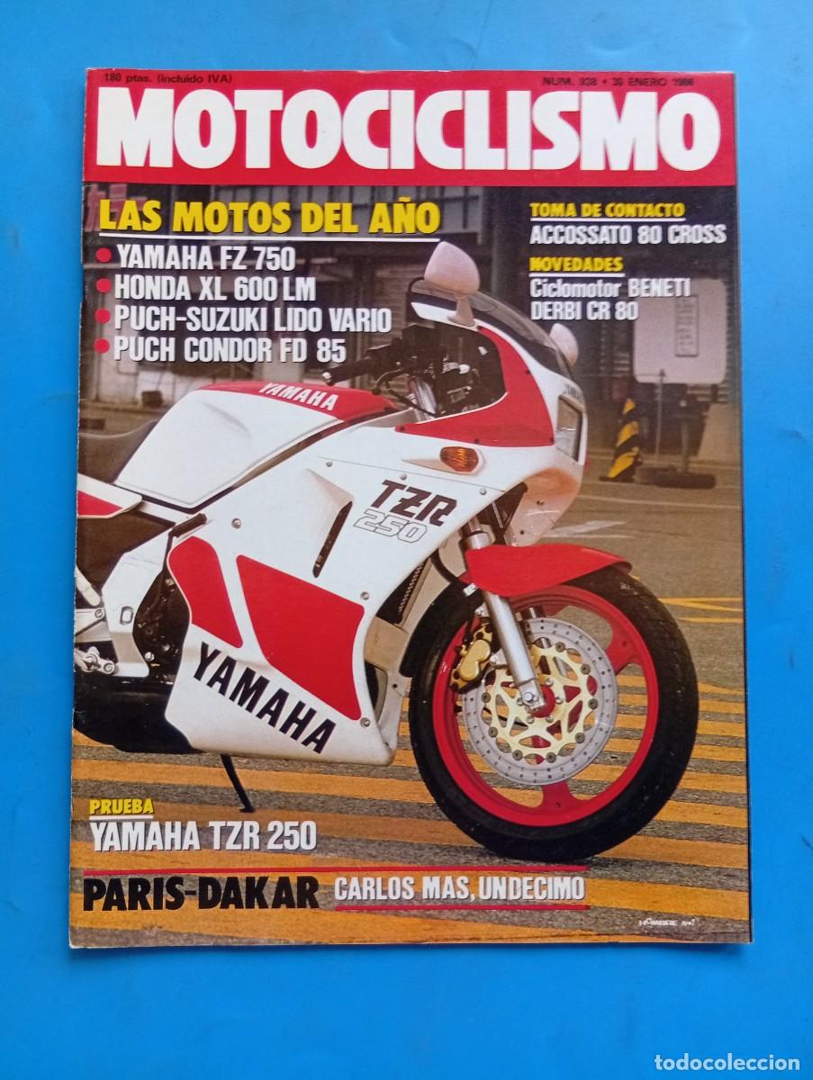 Coches y motocicletas: MOTOCICLISMO. N&ordm; 938. A&Ntilde;O 1986. YAMAHA TZR 250. DERBI CR 80. DUCATI. JOAQU&Iacute;N ALOS. TROFEO .... LEER.