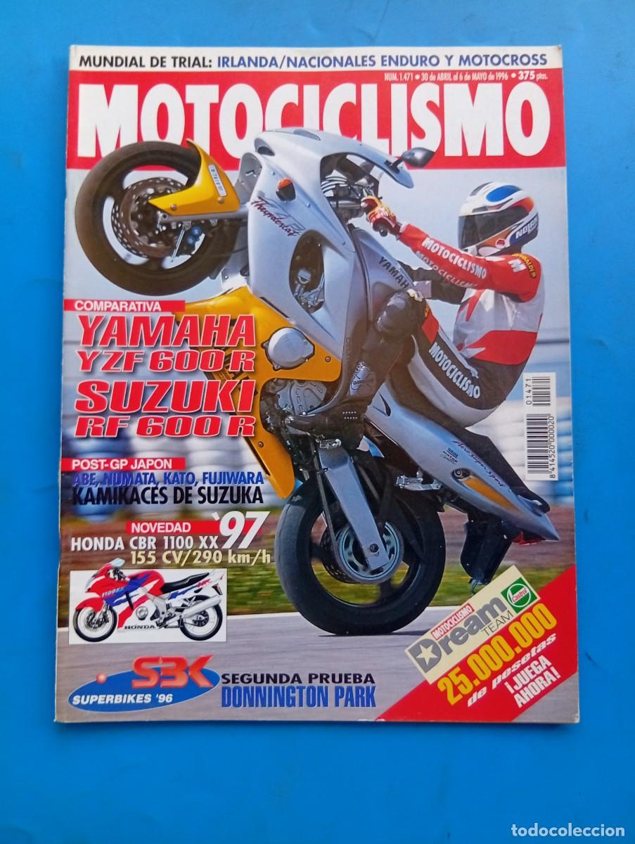 Coches y motocicletas: MOTOCICLISMO. N&ordm; 1471. ABRIL 1996. POST-GP JAPON. KAMIKACES DE SUZUKA. HONDA CBR 1100 XX.... LEER