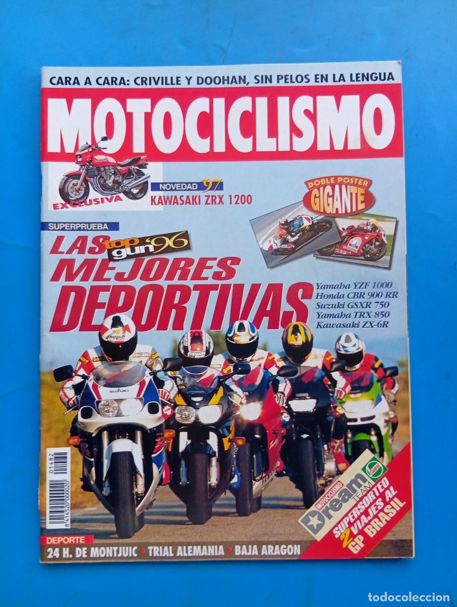 Coches y motocicletas: MOTOCICLISMO. N&ordm; 1482. JULIO 1996. PRUEBA: KAWASAKI ZRX 1200. 24 HORAS DE MONTJUIC. LEER