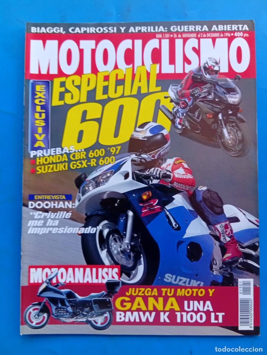 Coches y motocicletas: MOTOCICLISMO. N&ordm; 1501. DICIEMBRE 1996. PRUEBA: HONDA CBR 600. ENTREVISTA: MICK DOOHAN... LEER.