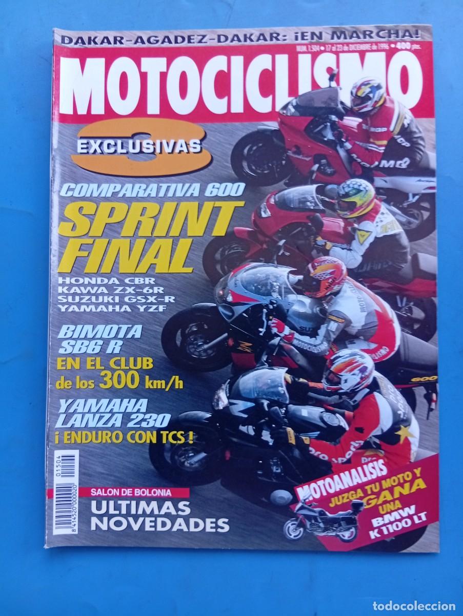 Coches y motocicletas: MOTOCICLISMO. N&ordm; 1504. DICIEMBRE 1996. PRUEBA: YAMAHA DT 230. DAKAR-AGADEZ-DAKAR. NEUM&Aacute;TICOS. LEER