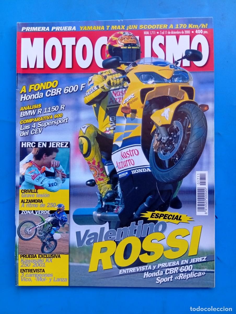 Coches y motocicletas: MOTOCICLISMO. N&ordm; 1711. DICIEMBRE 2000. PRUEBA: HONDA CBR 600 F. KAWASAKI KX 250 2001... LEER.