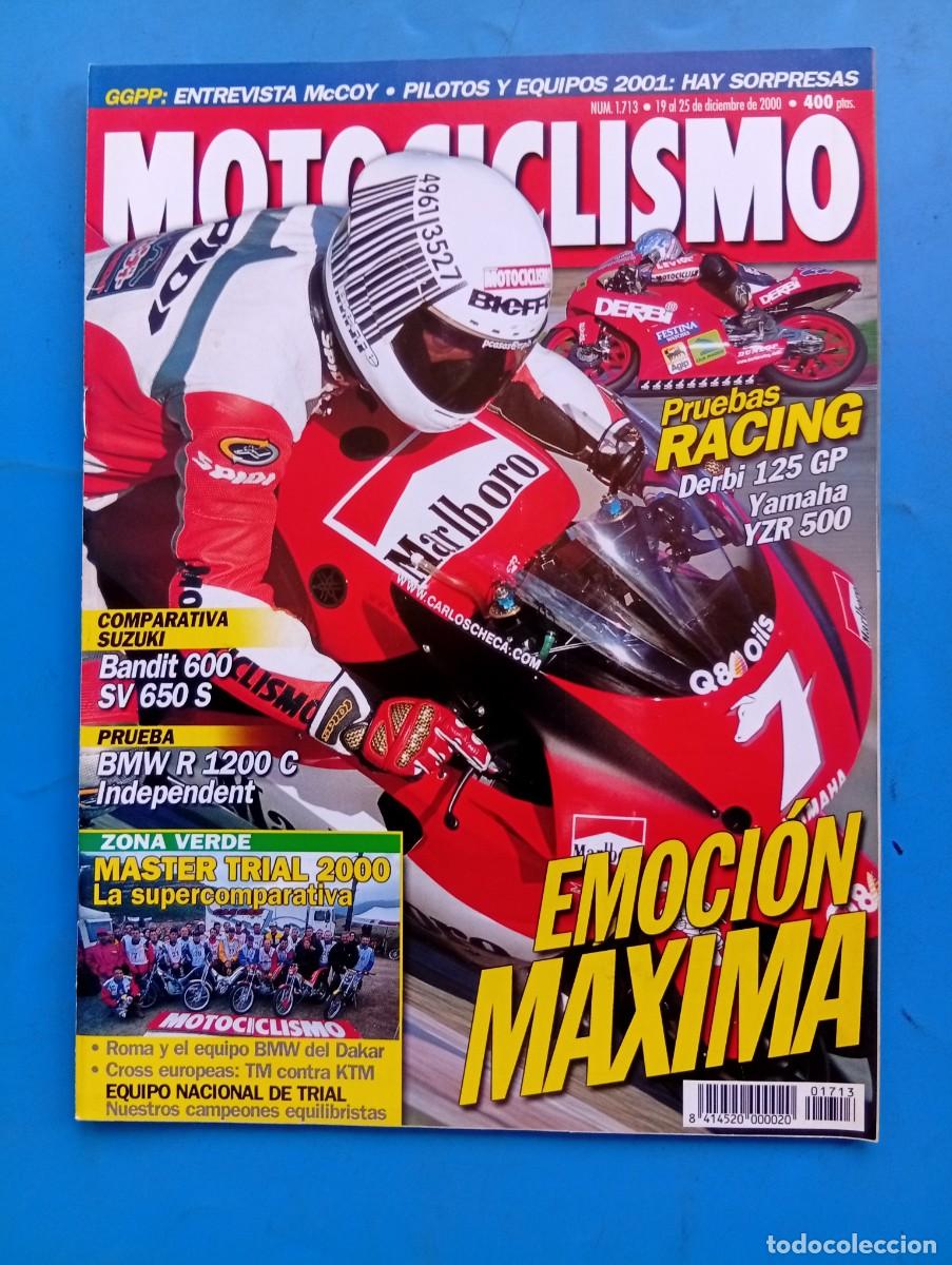Coches y motocicletas: MOTOCICLISMO. N&ordm; 1713. DICIEMBRE 2000. PRUEBA : BMW R 1200 C INDEPENDENT. DERBI 125 GP.... LEER.