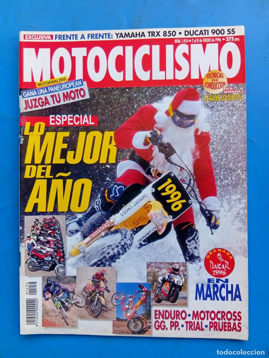 Coches y motocicletas: MOTOCICLISMO. N&ordm; 1454. ENERO. 1996. PRUEBA: HONDA CBR 600. PRUEBA: HARLEY DAVIDSON VR 1000.. LEER.