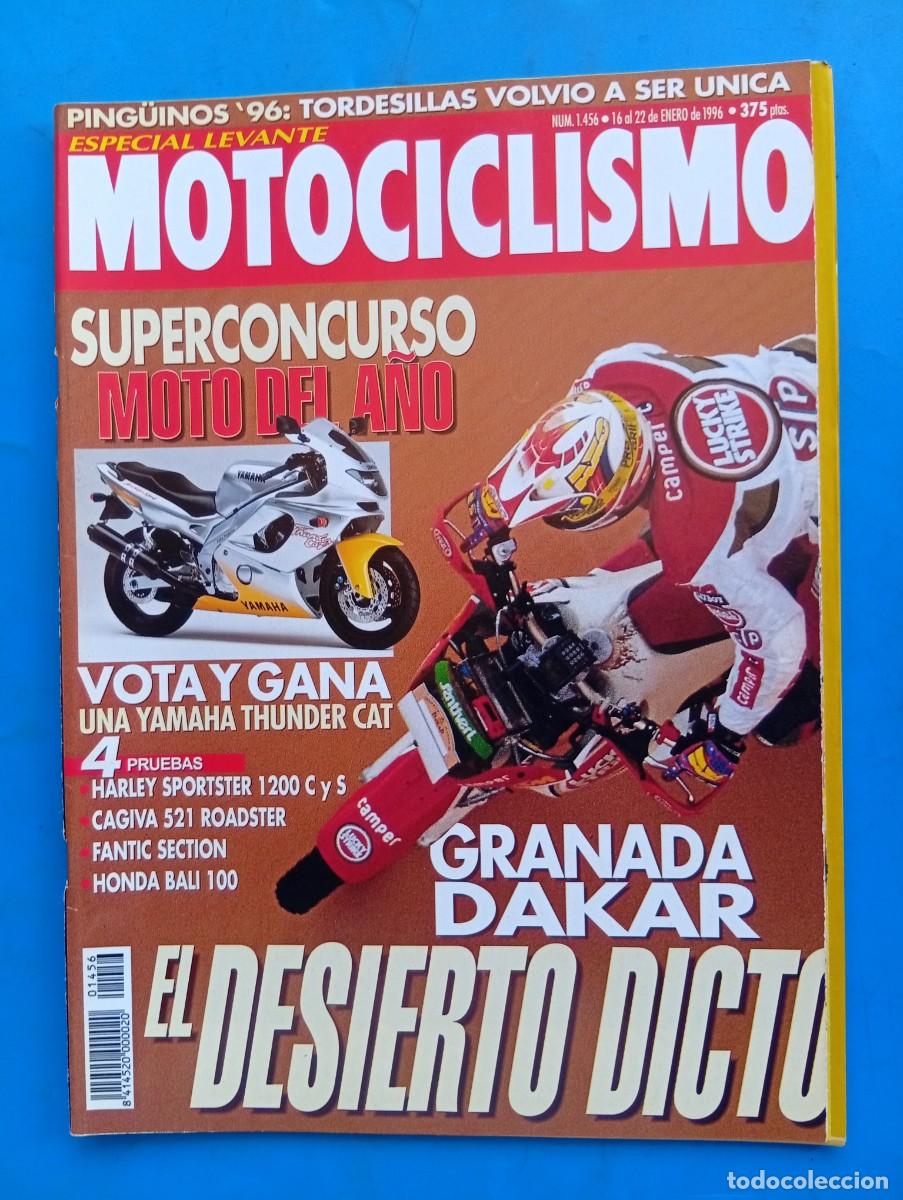 Coches y motocicletas: MOTOCICLISMO. N&ordm; 1456. ENERO. 1996. PRUEBA : HARLEY SPORTSTER 1200 C Y S. HONDA BALI 100.. .. LEER.