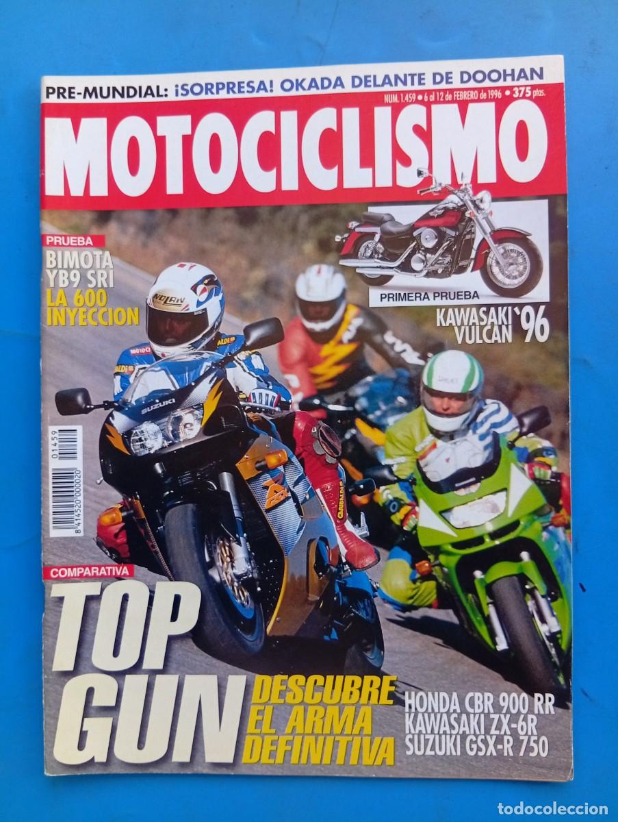 Coches y motocicletas: MOTOCICLISMO. N&ordm; 1459. FEBRERO. 1996. PRUEBA: BIMOTA YB9 SR1. MONTESA COTA 314 R. COMP: HONDA.. LEER