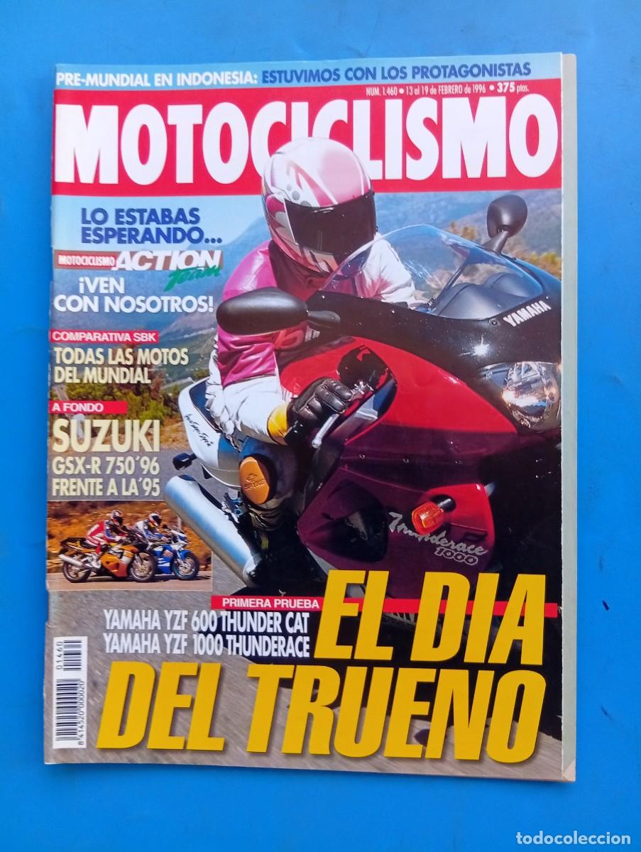 Coches y motocicletas: MOTOCICLISMO. N&ordm; 1460. FEBRERO. 1996. SUZUKI GSX R 750 96 FRENTE A LAS 95. YAMAHA YZF 600 TH.. LEER.