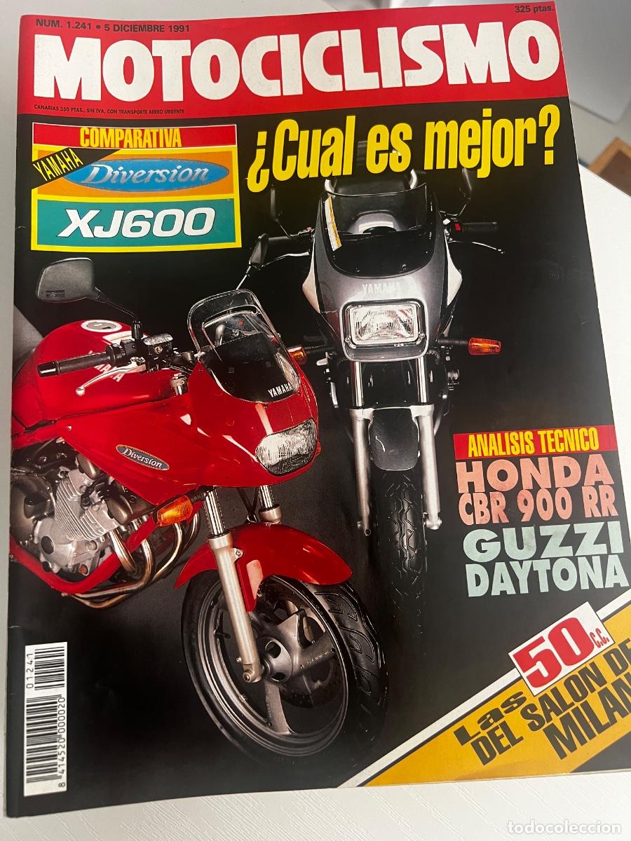 Coches y motocicletas: MOTOCICLISMO. N&ordm; 1241. A&Ntilde;O 1991. HONDA CBR 900RR. GUZZI DAYTONA. HUSQVARNA TE 610... LEER.