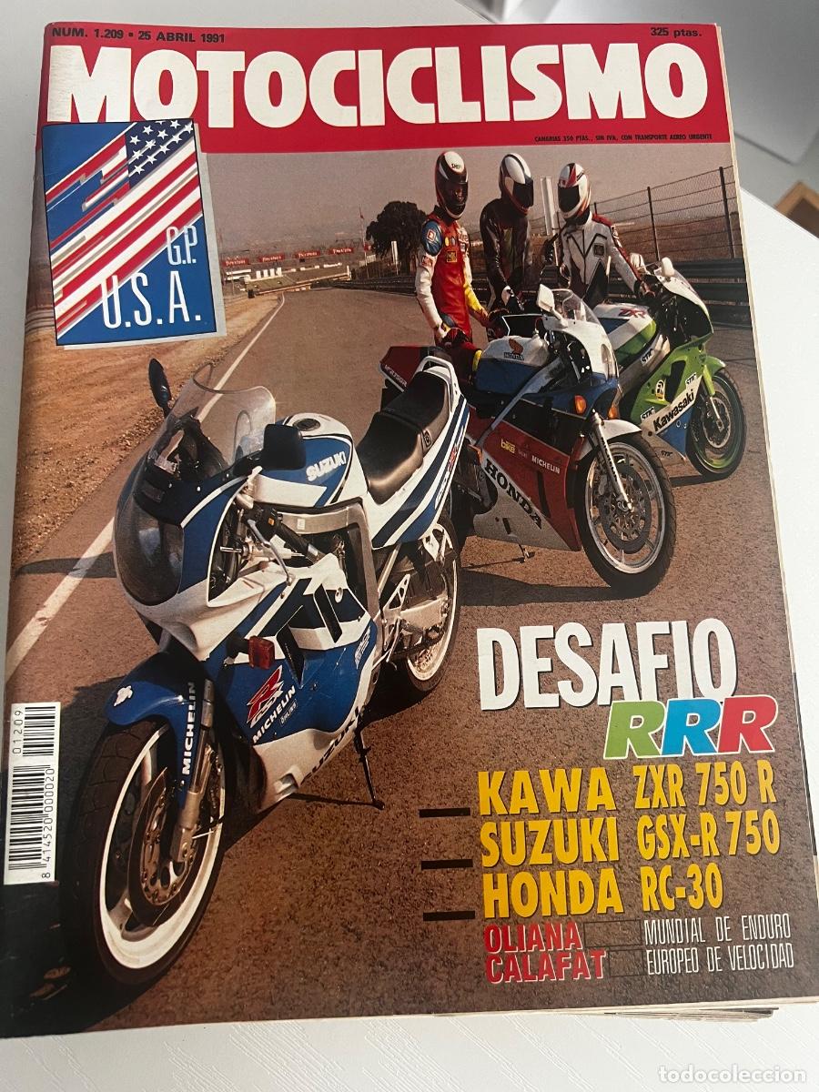 Coches y motocicletas: MOTOCICLISMO. N&ordm; 1209. ABRIL 1991. PRUEBA: HONDA CRM 250. LA T&Eacute;CNICA DEL MUNDIAL DE TRIAL. LEER