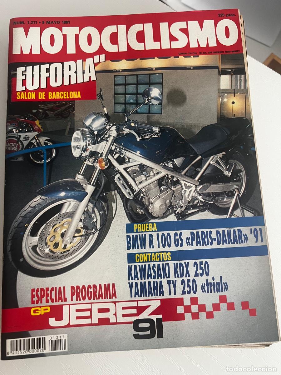 Coches y motocicletas: MOTOCICLISMO. N&ordm; 1211. MAYO 1991. PRUEBA: KAWASAKI KDX 250. PROGRAMA GRAN PREMIO DE ESPA&Ntilde;A. LEER