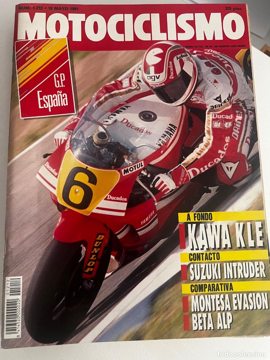 Coches y motocicletas: MOTOCICLISMO. N&ordm; 1212. MAYO 1991.PRUEBA: SUZUKI VS 750 INTRUDER. NACIONAL DE ENDURO. KAWASAKI. LEER
