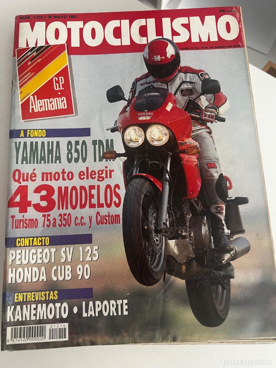 Coches y motocicletas: MOTOCICLISMO. N&ordm; 1214. MAYO 1991. PRUEBA: YAMAHA TDM 850. ENTREVISTA: DANNI LAPORTE. RALLYE. LEER