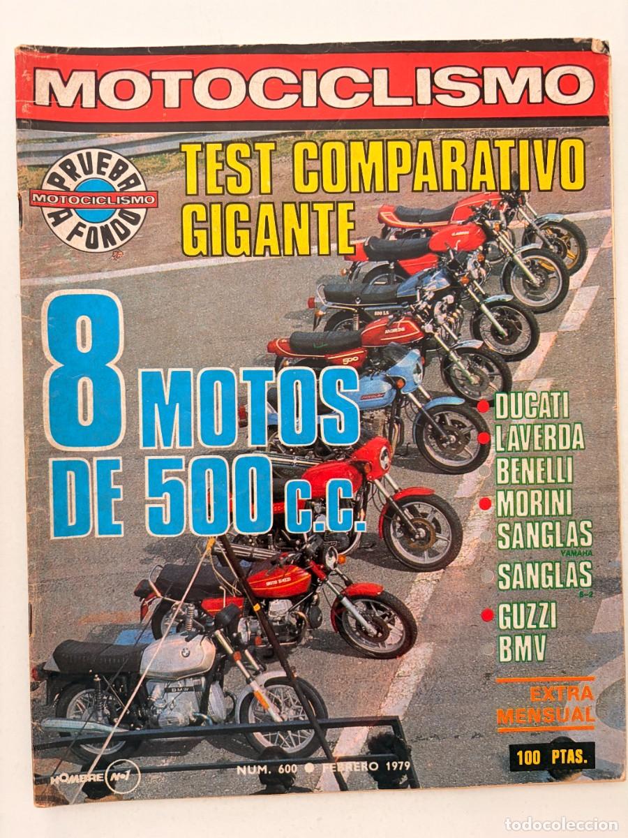Coches y motocicletas: MOTOCICLISMO. N&ordm; 600. ENERO 1979. TRIAL DE B&Eacute;LGICA.BENELLI 50.KENTACO 250. VII TROFEO DE VELO.. LEER
