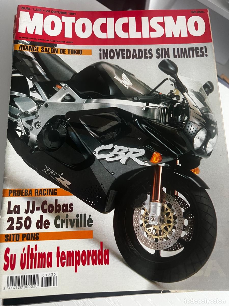 Coches y motocicletas: MOTOCICLISMO. N&ordm; 1235. OCTUBRE 1991. PRUEBA: JJ COBAS-HONDA PVH 21. MUNDIAL DE SBK. LEER