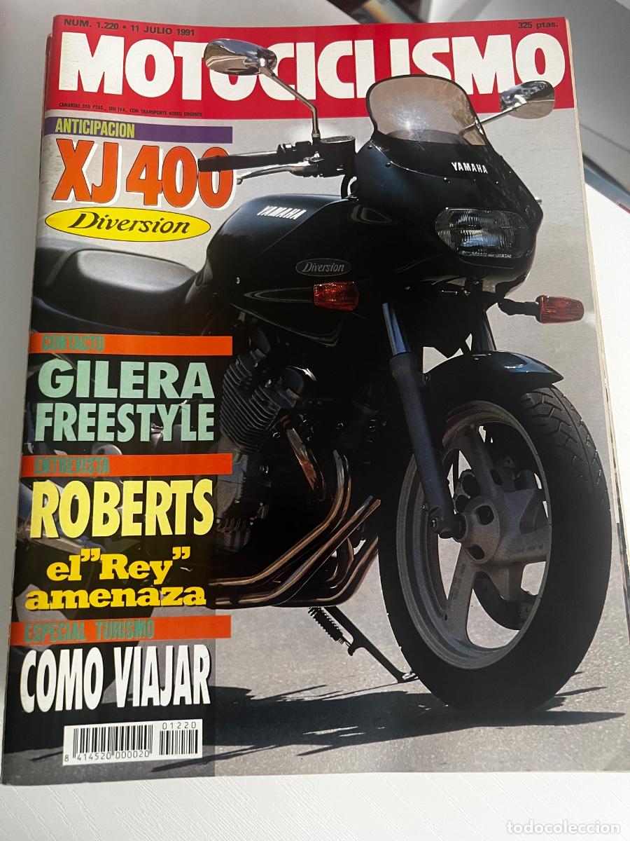 Coches y motocicletas: MOTOCICLISMO. N&ordm; 1220. JULIO 1991. YAMAHA XJ400. APRILIA AF-1V 250 GP. POST-GP HOLANDA. LEER