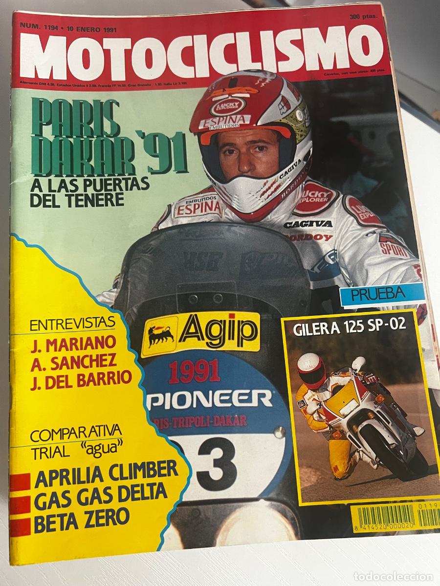 Coches y motocicletas: MOTOCICLISMO. N&ordm; 1194. A&Ntilde;O 1991. PRUEBA: GILERA 125 SP-02. HONDA NSR INYECCI&Oacute;N. ENTREVISTA JA.. LEER