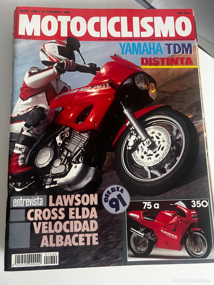 Coches y motocicletas: MOTOCICLISMO. N&ordm; 1200. FEBRERO 1991. YAMAHA TDM 850. JJ-COBAS PV62 250. ENTREVISTA ALEX SIRERA. LEER