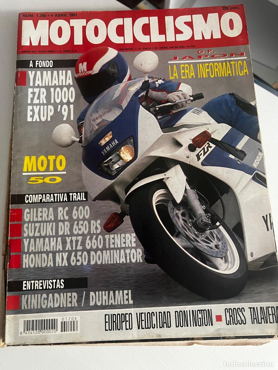Coches y motocicletas: MOTOCICLISMO. N&ordm; 1206. ABRIL 1991. PRUEBA: YAMAHA FZR 1000 EXUP &acute;91. POST JAP&Oacute;N. CIRCUITO. LEER