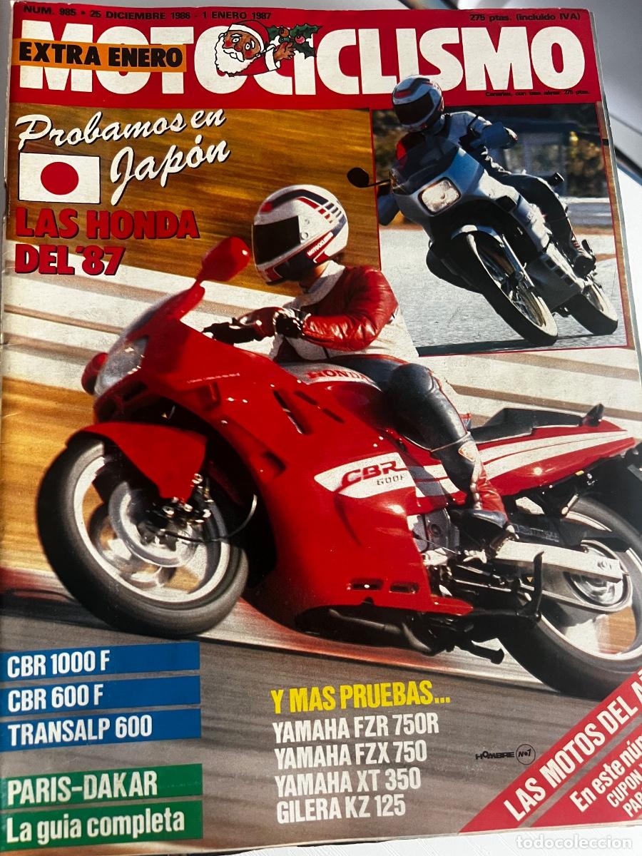 Coches y motocicletas: MOTOCICLISMO. EXTRA. N&ordm; 985. A&Ntilde;O 1986. PRUEBA: YAMAHA XT 350. ENTREVISTA: EZIO GIANOLA. ESPEC.. LEER