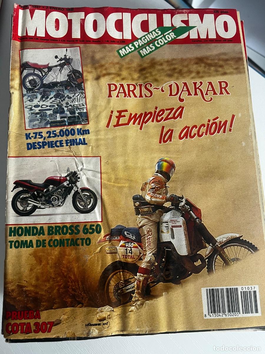 Coches y motocicletas: MOTOCICLISMO. N&ordm; 1037. ENERO 1988. PRUEBA: MONTESA COTA 307. TRIANGULAR DE MOTOCICLISMO. PAR&Iacute;S. LEER