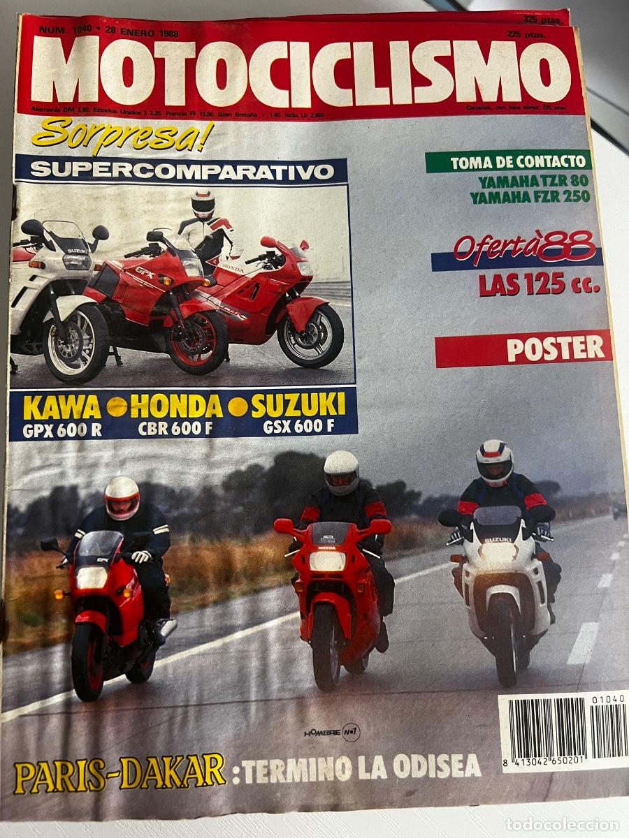 Coches y motocicletas: MOTOCICLISMO. N&ordm; 1040. ENERO 1988. PRUEBA: YAMAHA TZR 80. S&Uacute;PER STAR DEL TRIANGULAR. LEER