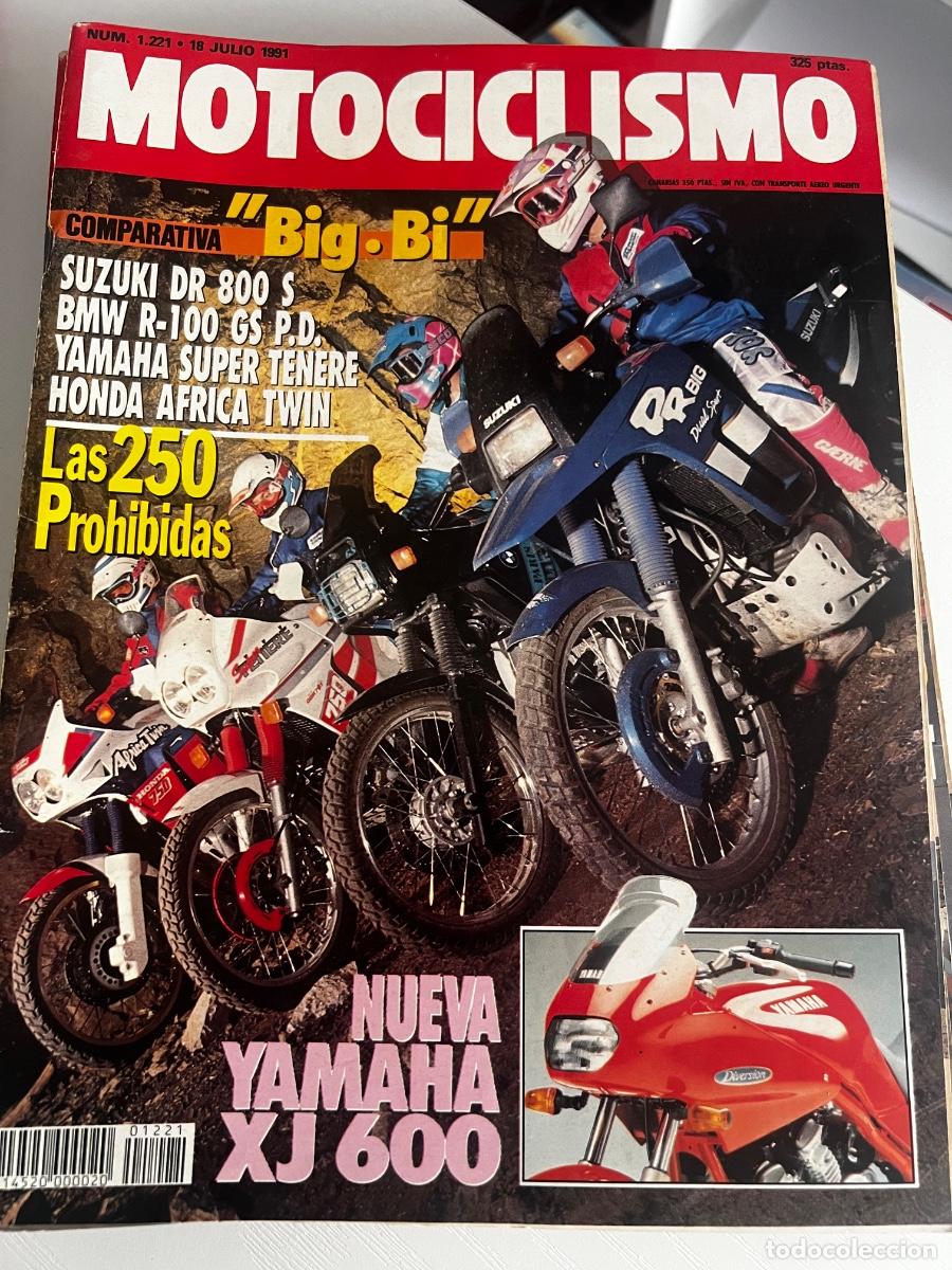 Coches y motocicletas: MOTOCICLISMO. N&ordm; 1221. JULIO 1991. PRUEBA: GUZZI CALIFORNIA SP 1000 III. MUNDIAL DE ENDURO. LEER.