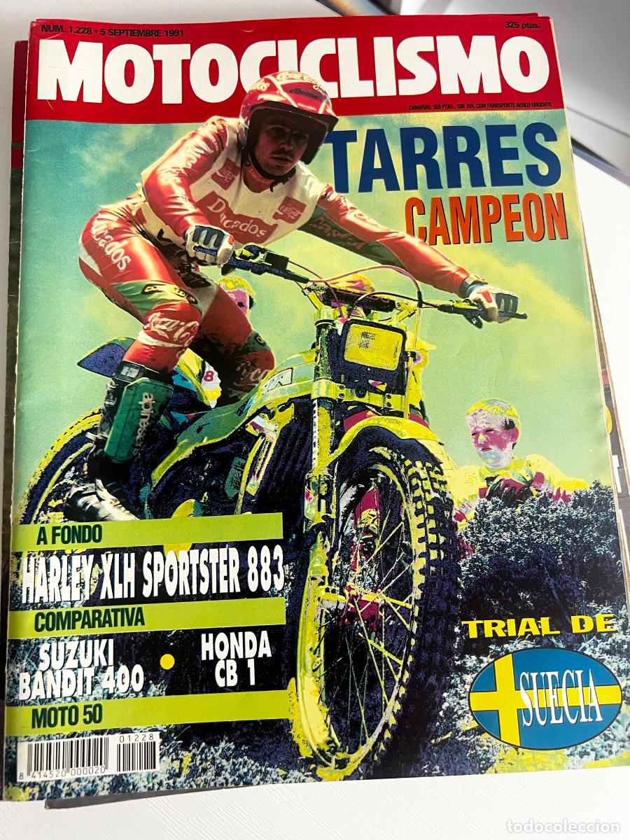 Coches y motocicletas: MOTOCICLISMO. N&ordm; 1228. SEPTIEMBRE 1991. PRUEBA: HARLEY-DAVIDSON SPORTSTER. JORDI P&Eacute;REZ.LEER