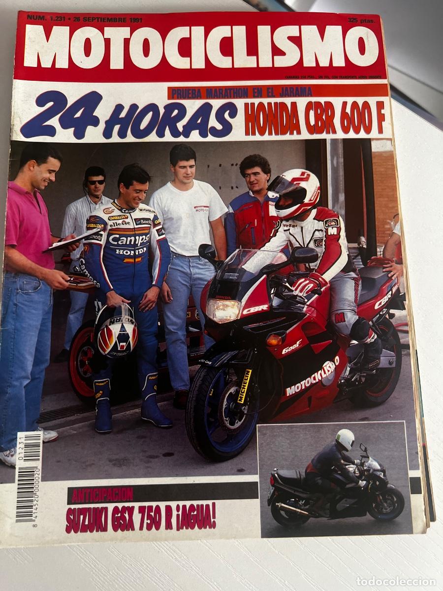 Coches y motocicletas: MOTOCICLISMO. N&ordm; 1231. SEPTIEMBRE 1991. SUZUKI GSX-R 750. NOVEDADES DESDE ITALIA. LEER