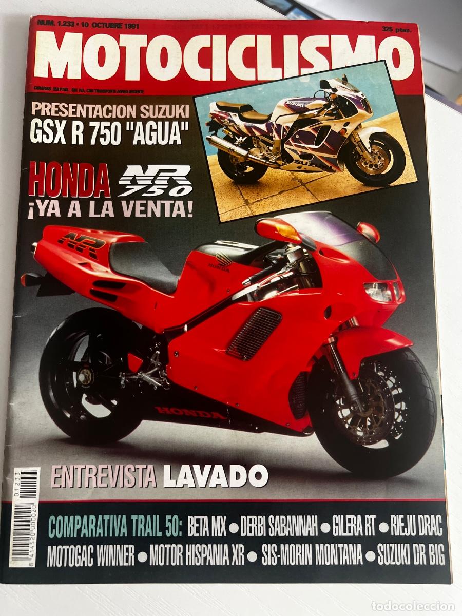 Coches y motocicletas: MOTOCICLISMO. N&ordm; 1233. OCTUBRE 1991. PRUEBA: SUZUKI GSX 750 R. MOTO-CROSS DE OSUNA. LEER