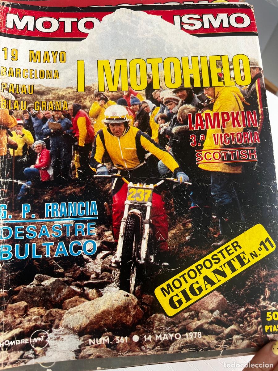 Automobili e Motociclette: MOTOCICLISMO. N&ordm; 561. MAYO 1978. I MOTOHIELO. G. P. FRANCIA. DESASTRE BULTACO.