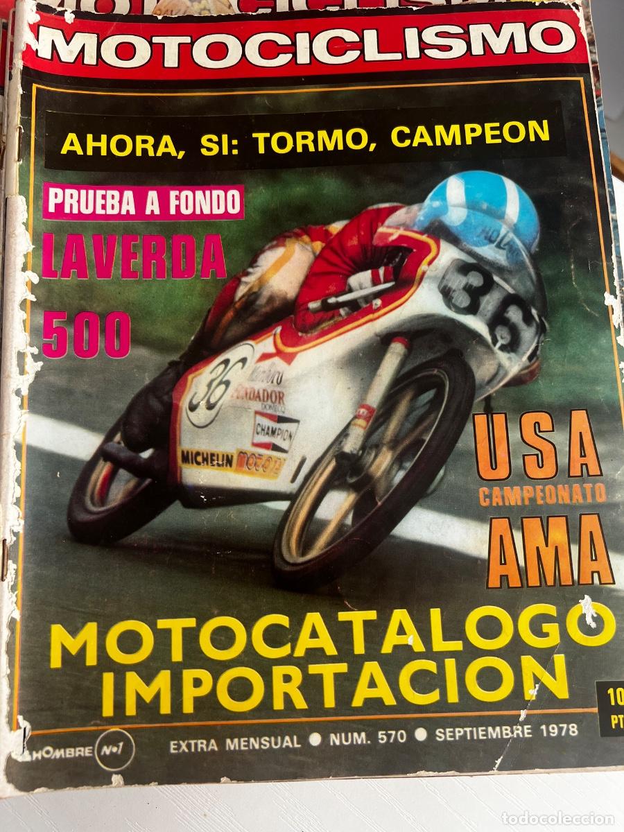 Automobili e Motociclette: MOTOCICLISMO. N&deg; 570. SEPTIEMBRE 1978. USA CAMPEONATO AMA. LAVERDA 500. EL MAGO JAPONES. LEER