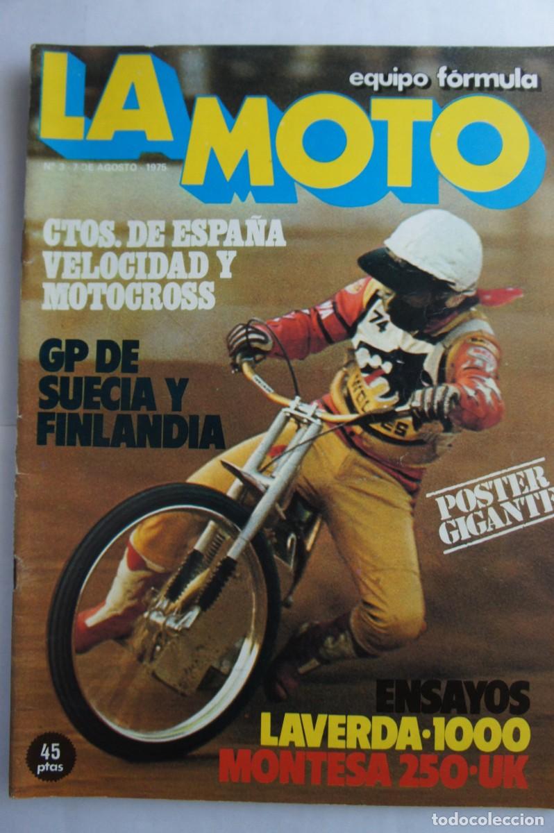 Coches y motocicletas: La Moto. Equipo f&oacute;rmula.
