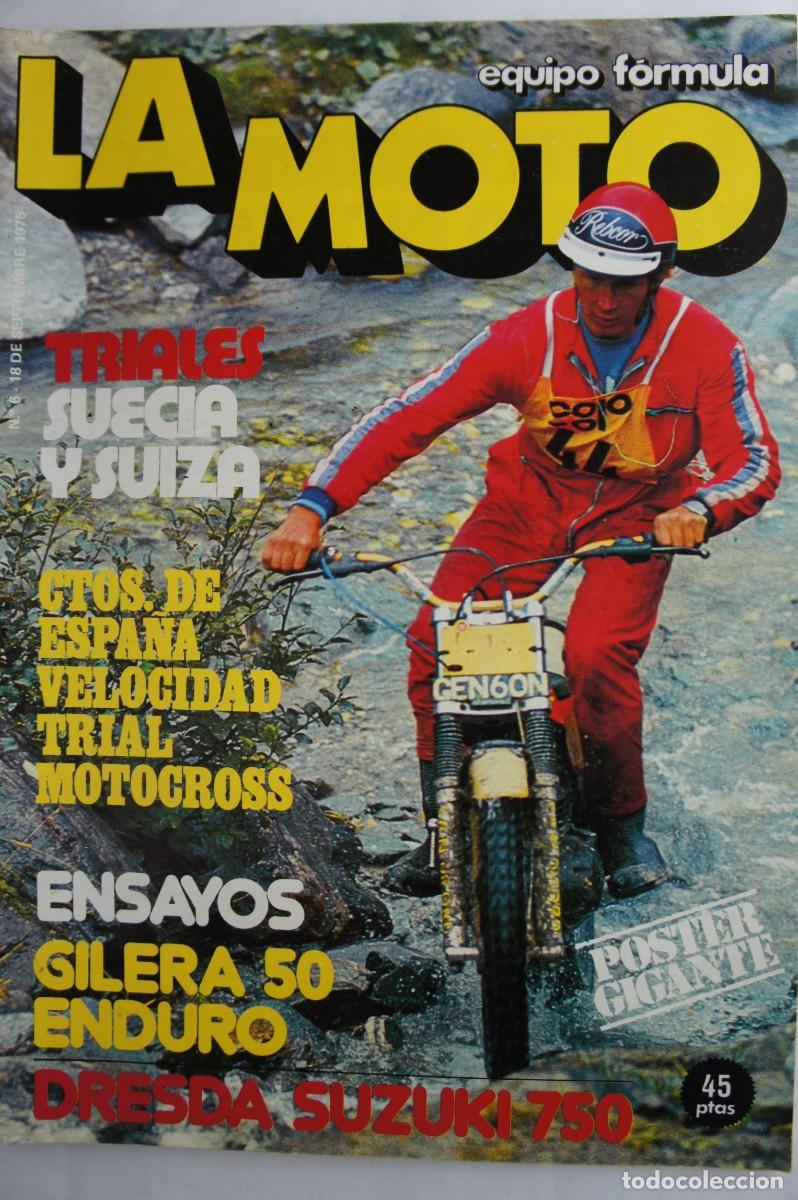 Coches y motocicletas: La Moto. Equipo f&oacute;rmula.