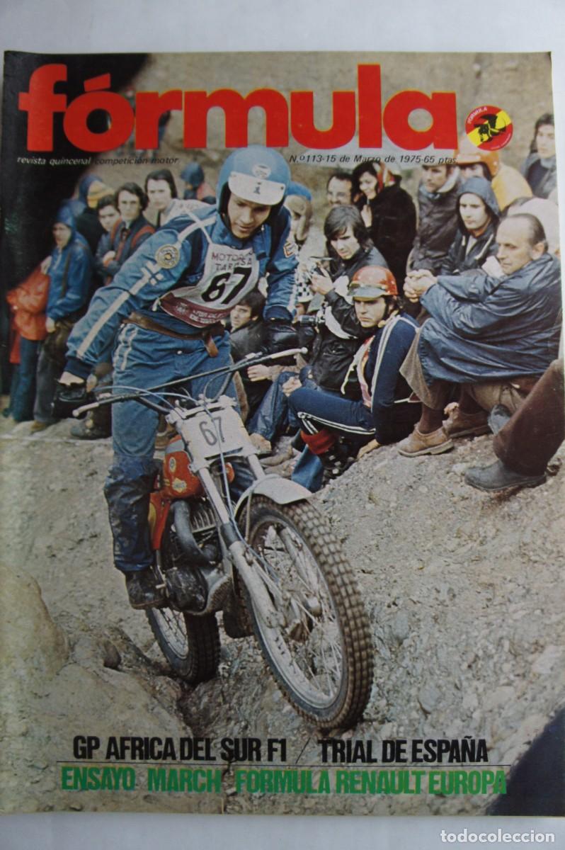 Coches y motocicletas: Formula Competicion Motor.