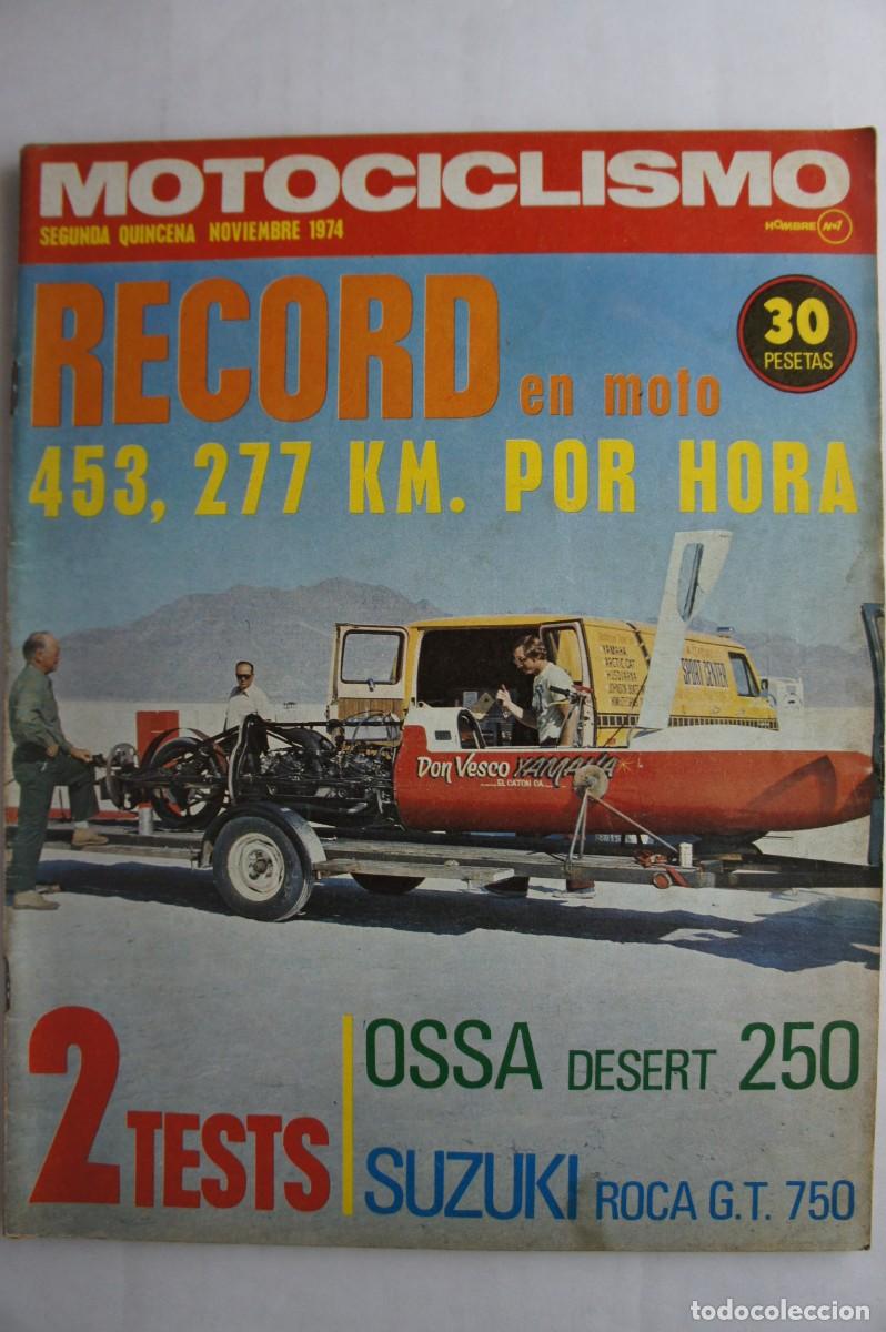 Coches y motocicletas: Revistas Motociclismo. Hombre N&ordm; 1
