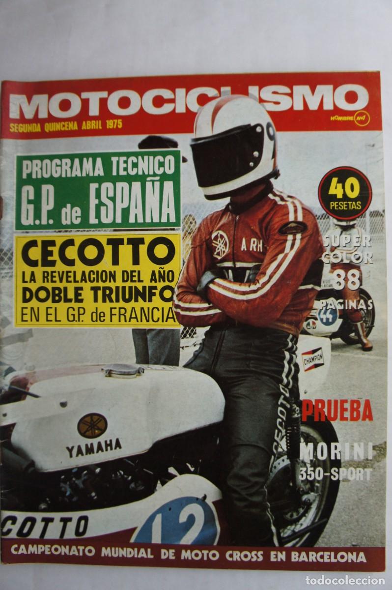 Coches y motocicletas: Revistas Motociclismo. Hombre N&ordm; 1
