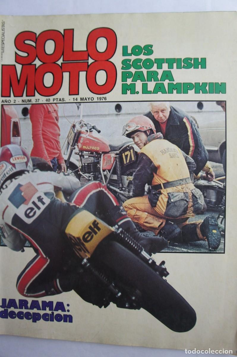 Coches y motocicletas: Revista Solo Moto. a&ntilde;os 70